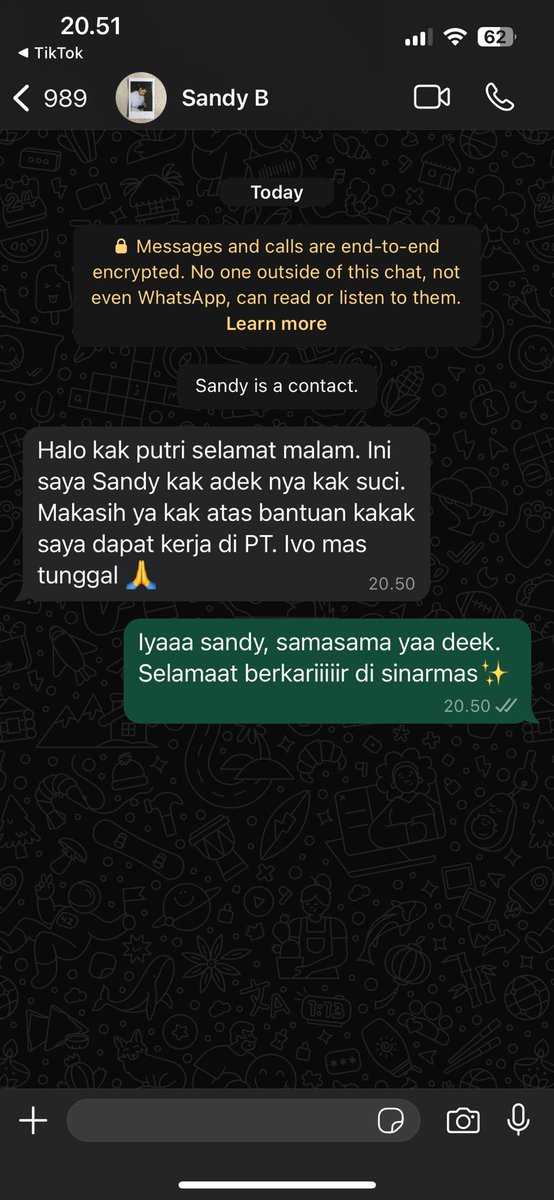 putri handayani tweet media