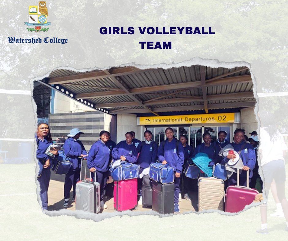 Watershed1987's tweet photo. #Zizimoto #WatershedCollege
Wishing the U16 Girls Volleyball Team all the best as they participate in the ISSA Volleyball Tournament in South Africa! https://t.co/J2EUTdY8Mv