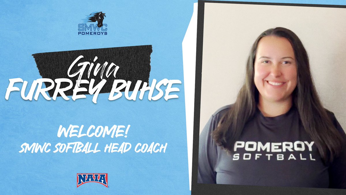 BREAKING NEWS! Saint Mary-of-the-Woods College would like to welcome Gina Furrey Buhse as the new Pomeroy Softball Head Coach!

RELEASE: ow.ly/KW1N50SNnRS