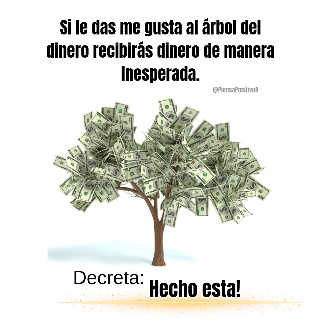 🌟✨Vibro en Abundancia🌟✨

✨💰Árbol del dinero💰✨

🙏💰Decreta: HECHO ESTÁ💰🙏