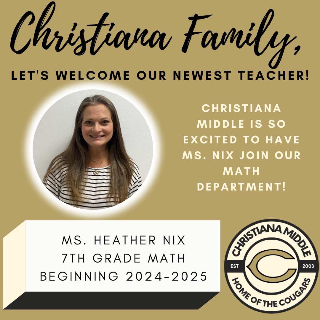 Christiana Cougars tweet media