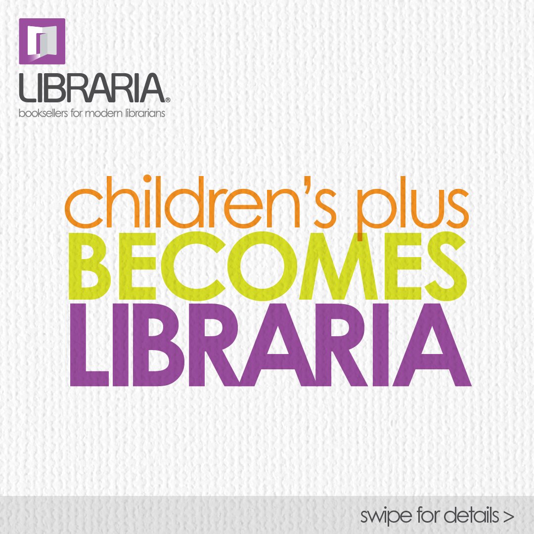 GoLibraria's tweet photo. Children’s Plus, Inc. is now LIBRARIA! We are so excited to start this new chapter with all of you! Make sure you follow us @golibraria to stay up to date on all our socials! 💜

#rebranding #newname #libraria #booksellers #bookish https://t.co/kHOxtQY7kF
