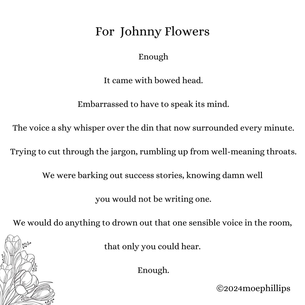 On a more serious note. 
For my sweet brother John.
Six months gone.

#loss #grief #brother #family #sibling #restoration #mourning #poetry #poem #love