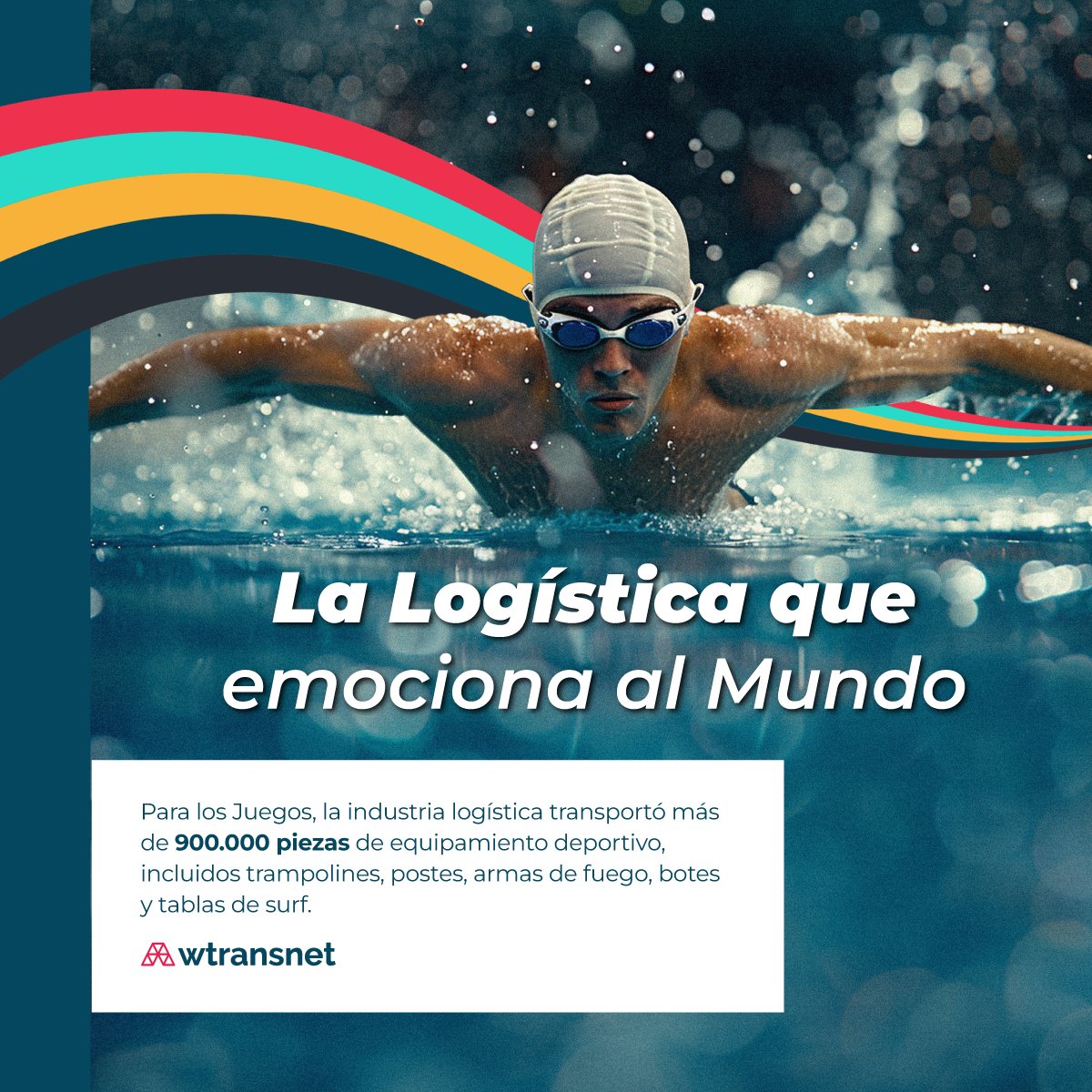 ¡Increíble hazaña! 🏋️‍♂️ Para los juegos de París, la industria logística transportó más de 900.000 artículos de equipamiento deportivo. 
¡Apoyamos a nuestro equipo nacional y celebramos a los héroes anónimos tras bastidores que hacen posible lo imposible! ow.ly/kgAa50SH2gB