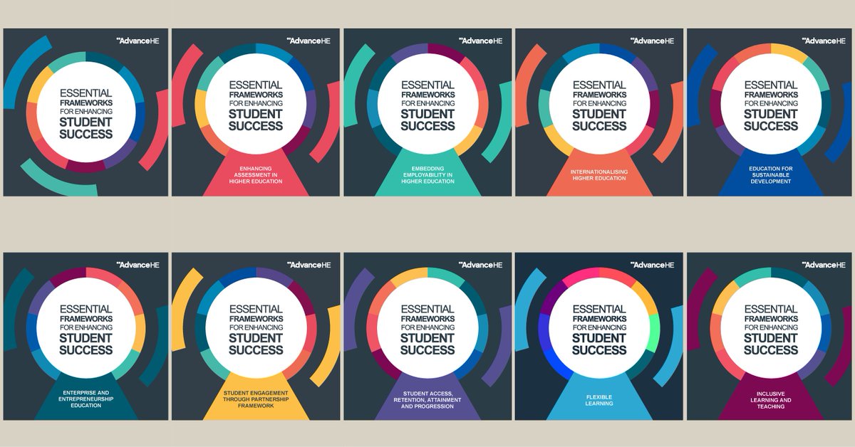 Have you accessed our Essential Frameworks for Enhancing Student Success yet? If not, join over 10,000 people in downloading them. 

Access your free digital pack here: social.advance-he.ac.uk/d6AfUk

#studentsuccess #teaching #learning #highereducation