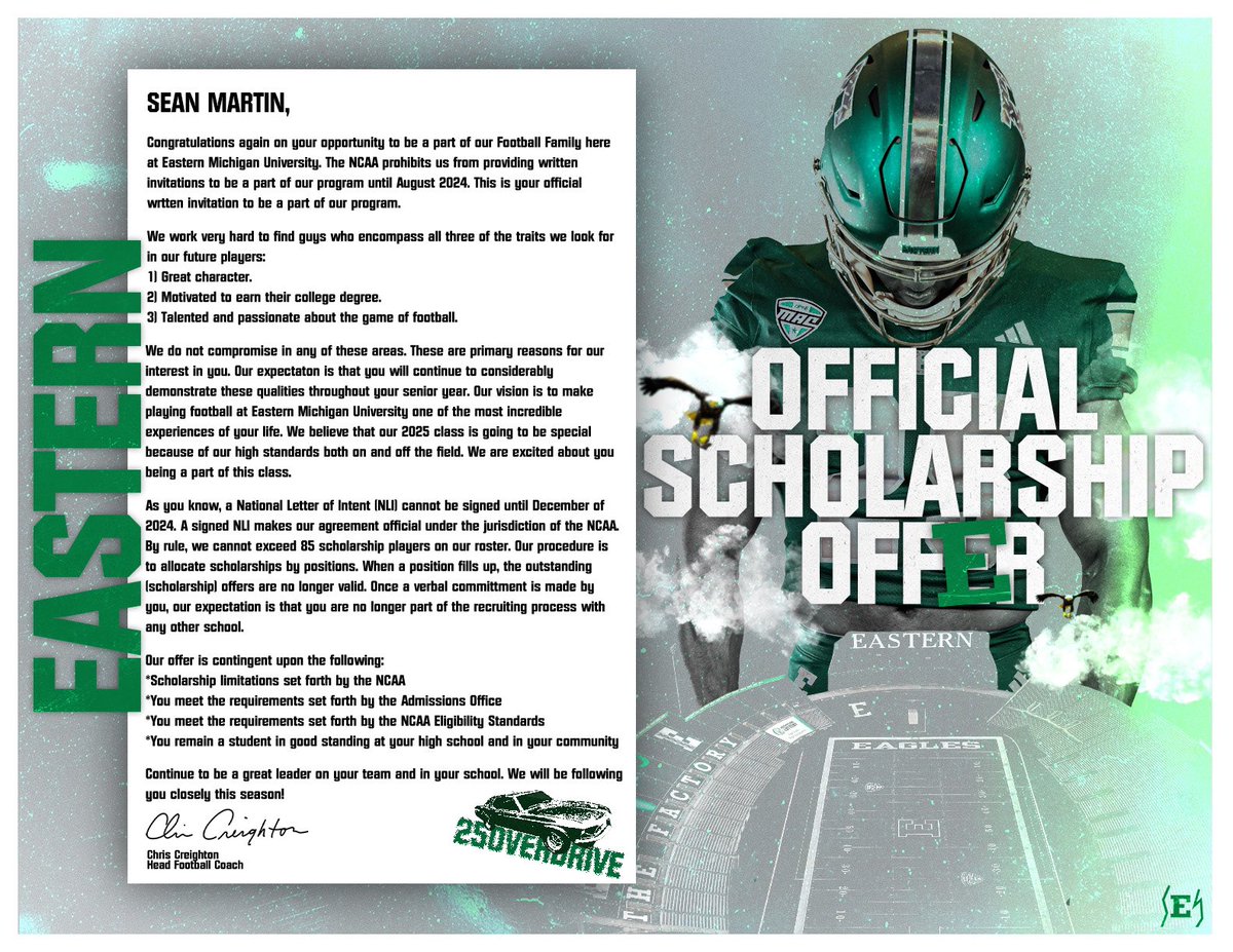 seanm4rtin's tweet photo. #4GG So blessed!! Thank You God for putting me in this position! @Coach_Creighton @CoachPrince7 https://t.co/4RuFbgCaeN