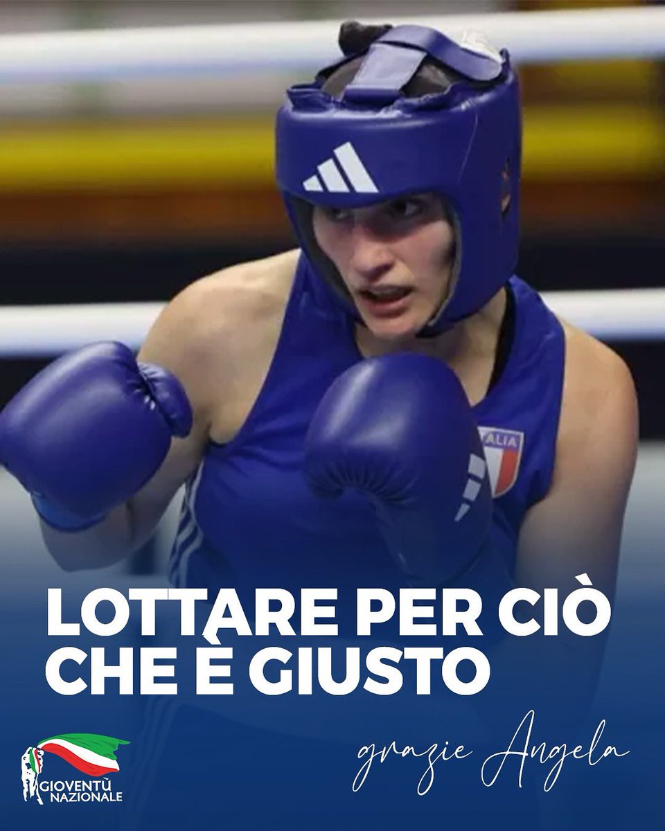 🇮🇹L’ennesima follia #woke di queste #Olimpiadi fa svanire anni di allenamento e sacrifici di una nostra atleta.
Grazie per la lezione che hai dato al mondo intero decidendo anche contro l’ingiustizia di combattere lo stesso. Forza Angela, siamo tutti con te.

#AngelaCarini