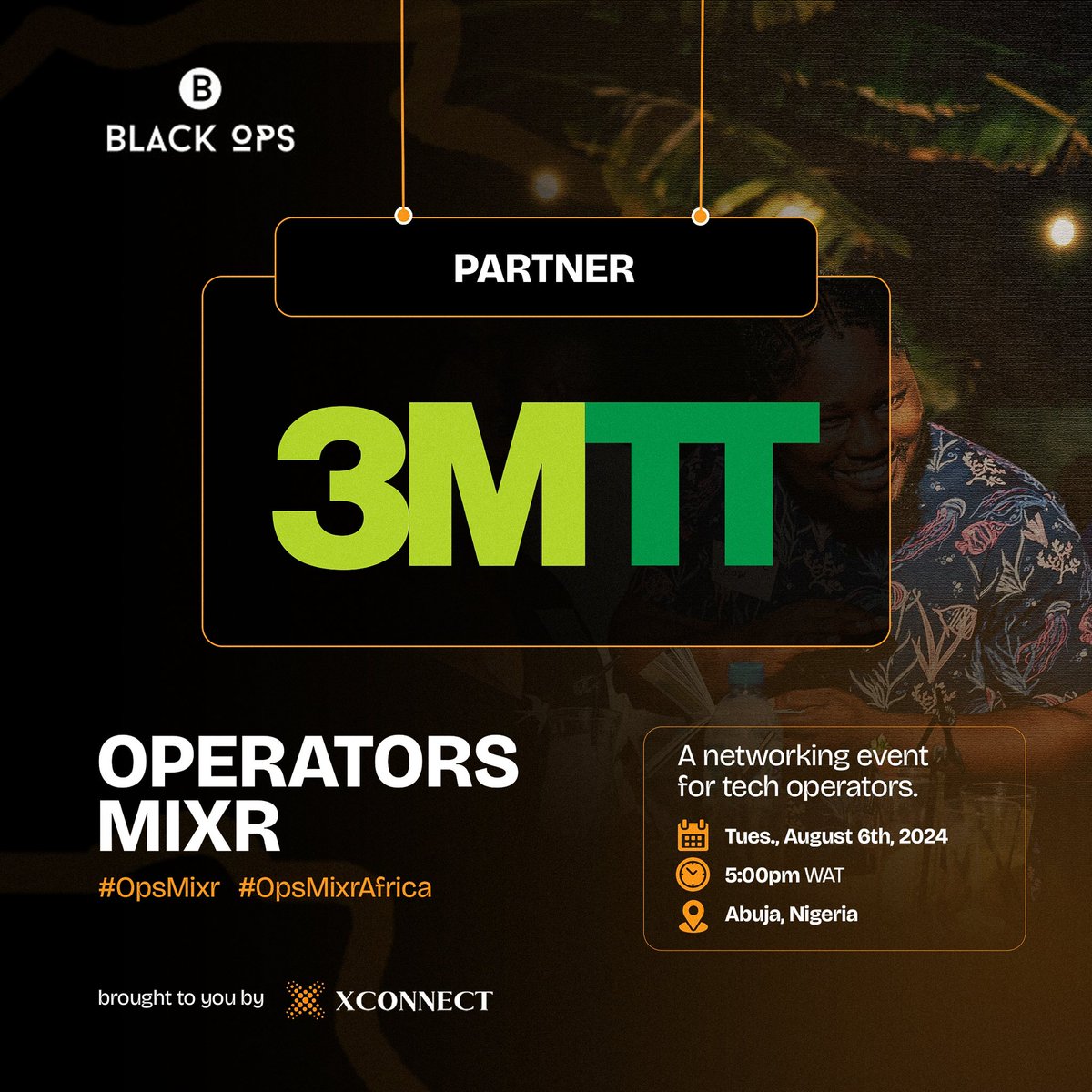 We are thrilled to announce that 3MTT Nigeria is partnering with us for the upcoming Tech Operators Mixr in Abuja! 

3MTT Nigeria is dedicated to empowering tech enthusiasts and professionals through training, mentorship, and resources.