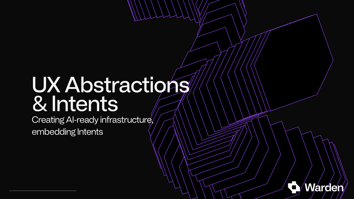 wardenprotocol's tweet photo. The biggest hurdle in abstracting away the blockchain is user experience abstraction.

To put it simply — blockchain isn’t for people ⛓️

Here’s how Warden is building OApps to solve this 👾👇 https://t.co/QWw8mOne7D