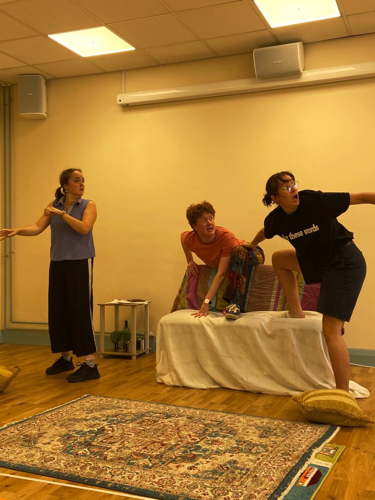 A NAFF PLAY ABOUT SPIES🕵️‍♀️ opens tomorrow night! Join us for a new farcical queer comedy <a href="/theSpaceUK/">theSpaceUK</a> at 23:15 from Aug 2-10! ⭐️

3 Spies. 1 Suspect. A Ton of Silliness.👀

We hope to see you there! #edfringe #edfringe2024 #UnleashYourFringe 🎭