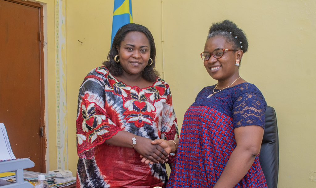 Je suis honorée d’avoir conduit la délégation du Conseil Provincial de la jeunesse, pour présenter nos civilités au près du Ministre en Charge de la jeunesse ce 31 juillet. Nous avons profité pour présenter l’état de lieu et nos recommandations <a href="/GouvSudkivu/">Gouvernorat | Sud-Kivu</a> <a href="/CnjRDC/">Conseil National de la Jeunesse CNJ-RDC</a> <a href="/JJPurusi/">Prof. Purusi</a>