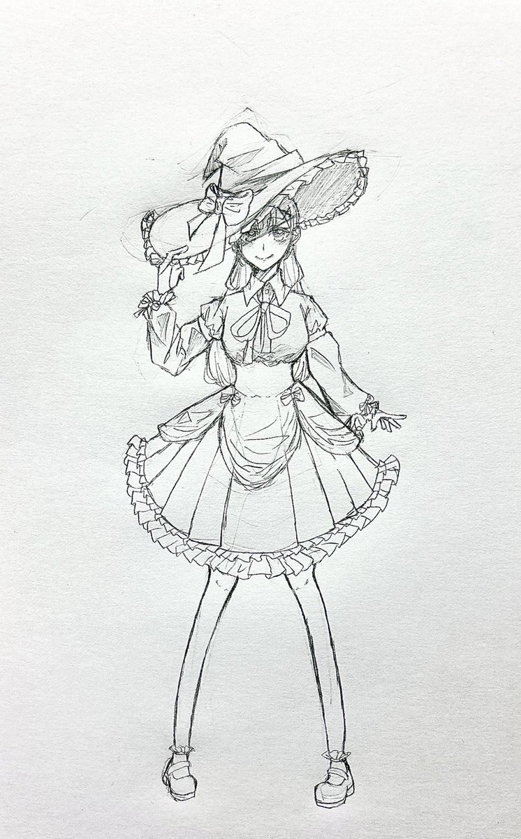 09natuk's tweet photo. 魔法使い
     ×
ロリータ

 #イラスト https://t.co/rFWSc0b70D