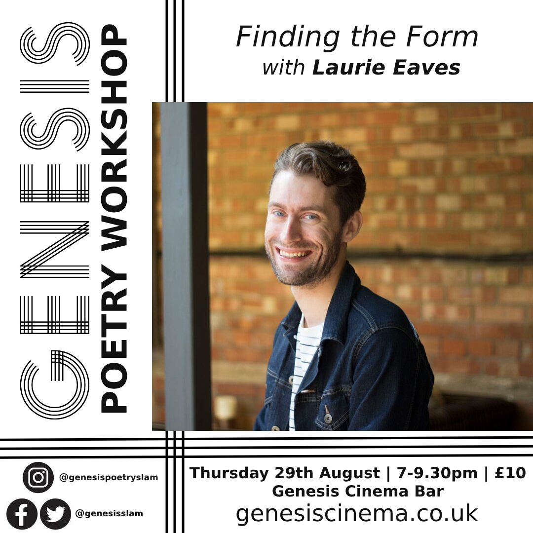 The <a href="/GenesisSlam/">Genesis Slam</a> crew are still currently on our summer break, BUT we'll be back with our next Genesis Poetry Workshop on Thurs 29th August. And this time, things are getting formal...

Tix are on-sale now here: genesiscinema.co.uk/movie/genesis-…

Come get formal with us at <a href="/GenesisCinema/">Genesis Cinema</a> !