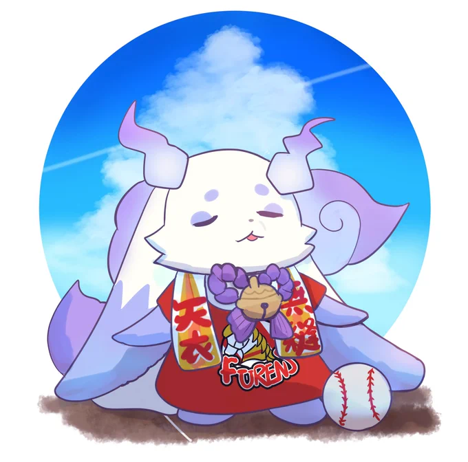 走り込みの後は、水分補給 #るんるんびじちかん #にじさんじアルプススタンド 