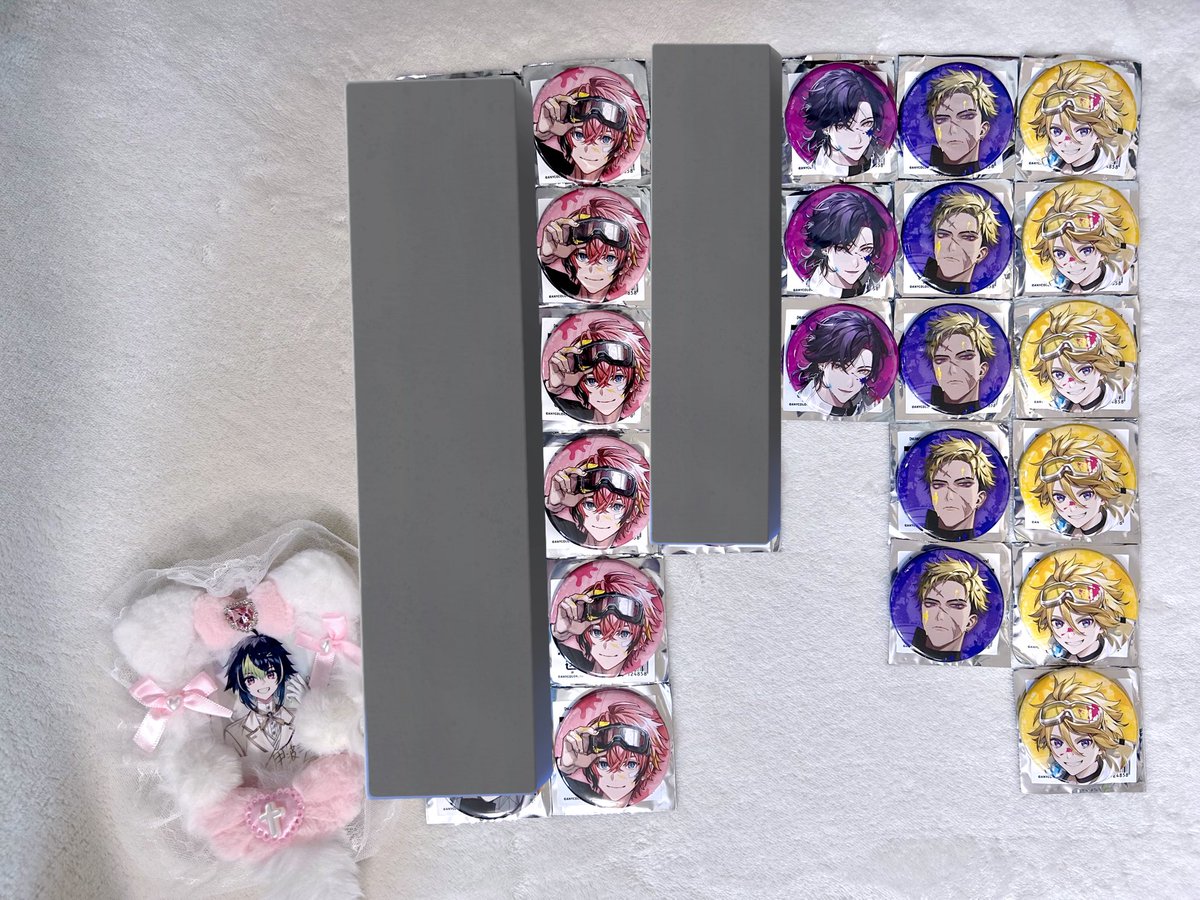 にじさんじ ヒーローズ 交換 缶バッジ HEROES 1st Anniversary

譲】🍱🦖6
     🥽6／🃏🔪5／🧻3

求】💡

複数交換出来る方優先です。郵送希望ですが京都市周辺であれば手渡しも可能ですのでお気軽にお声掛けください🎀