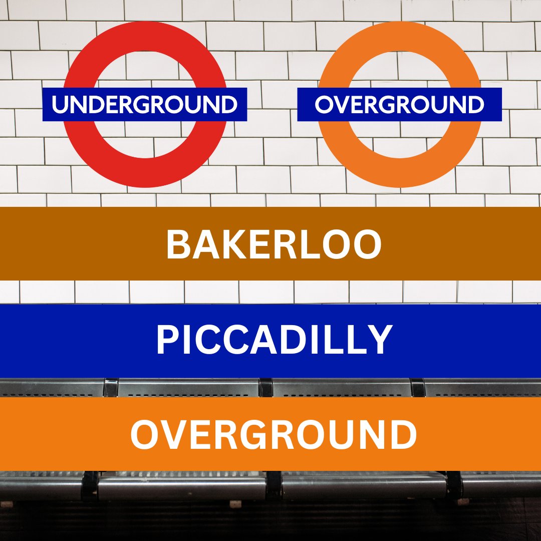 There's some significant part closures coming up on the London Underground  and London Overground - many starting this Saturday 3 August ❌ 🚧 🚇 Check  out TfL's website for more details ⬇️, image size:1080x1080
