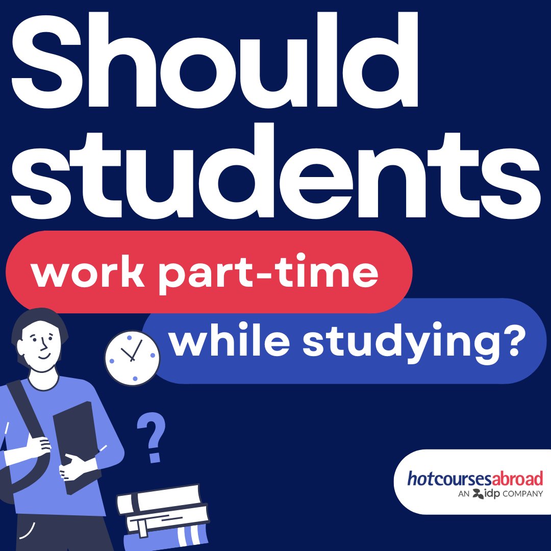 Hotcourses_Abrd's tweet image. Juggling work and university - a smart move or recipe for disaster? 🎓💼

Discover the pros and cons of working part-time while studying 👉 bit.ly/4cDiX4F

#internationalstudents #workparttime