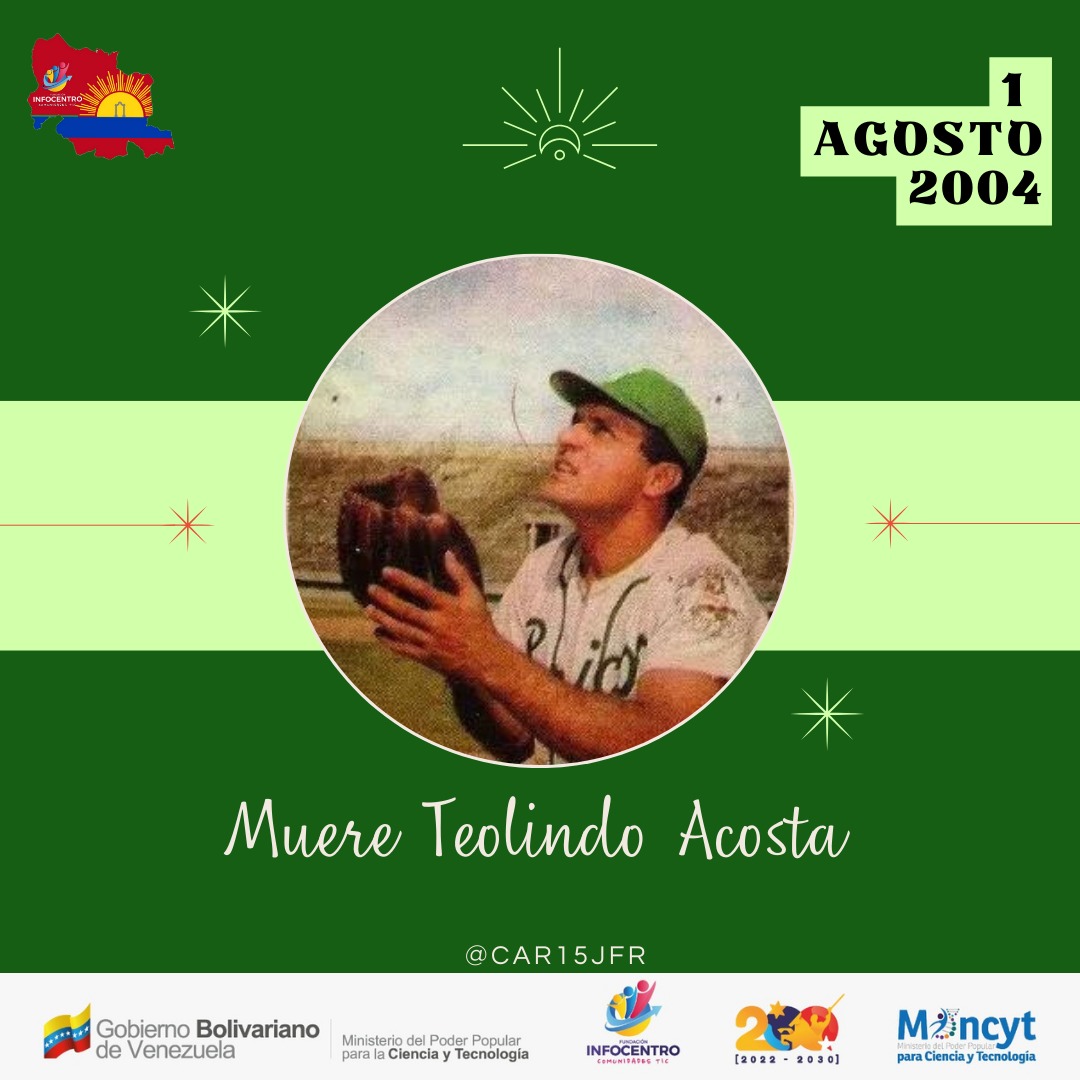 Megainfocento39's tweet photo. #01Ago
#Efemérides

#Infocentro #CienciaParaLaVida #CienciaYTecnología
@Gabrielasjr @LaRosaInfoVE @brigadasCHCH @InfocentroOce @enunclicvlc https://t.co/8FCcylkcZE