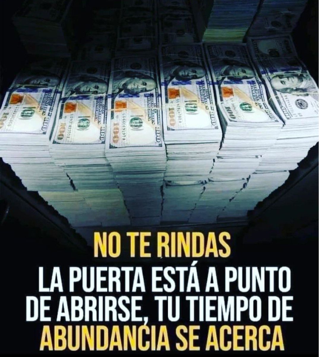 ✨🌟Vibro en Abundancia🌟✨

✨💰No te rindas💰✨

🙏💰Decreta: CONFÍO💰🙏