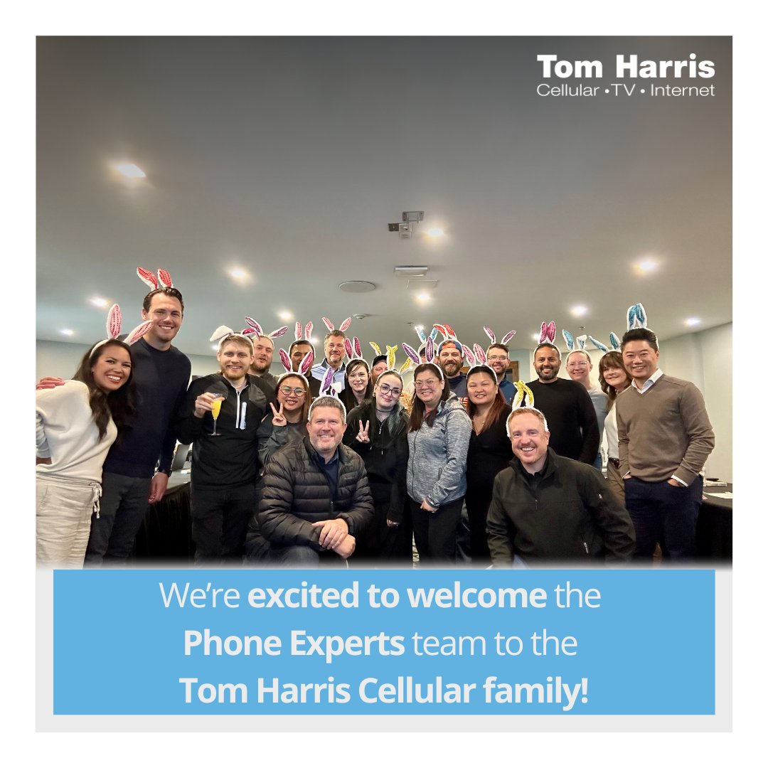 We're excited to announce that Phone Experts has joined Tom Harris Cellular!

Visit us at any of our 67 locations across BC and Alberta and learn why Tom Harris is TELUS' largest and most recommended dealer!

tomharris.com/locations/

#TomHarris #TELUS #Koodo