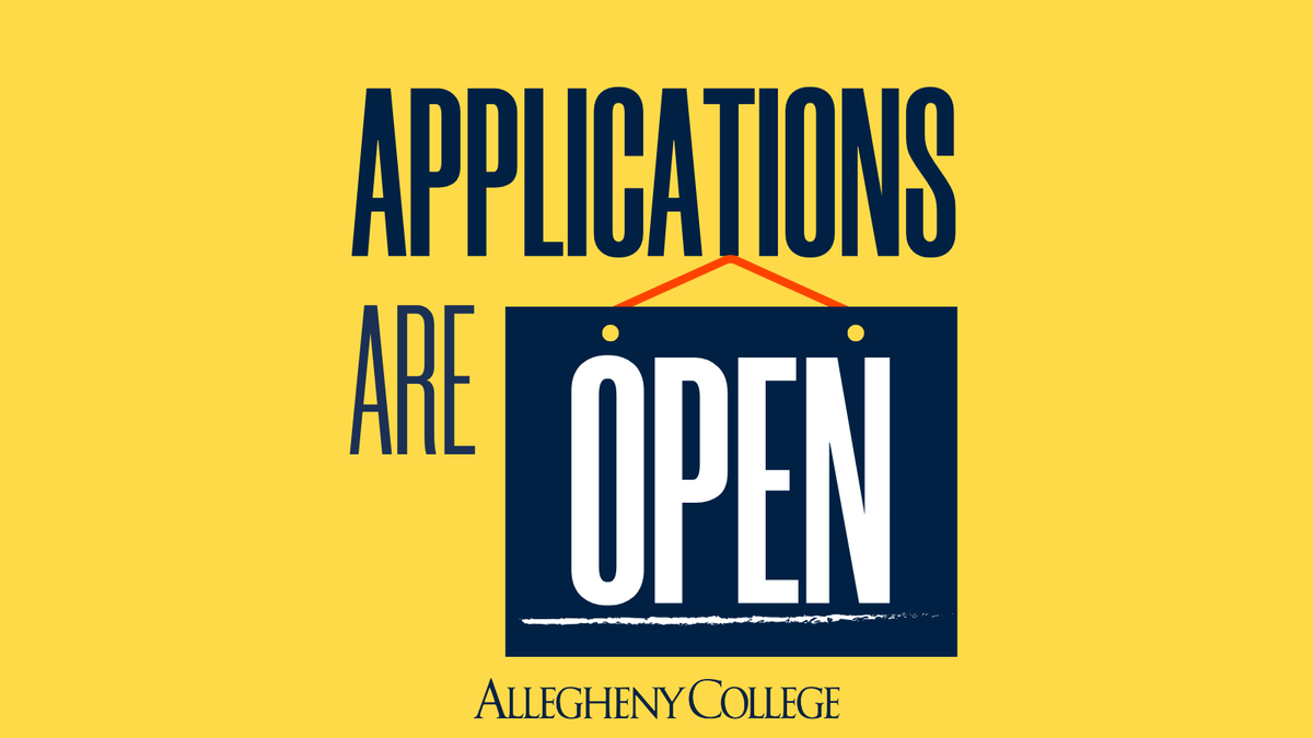 alleghenycol's tweet photo. IT'S HAPPENING! It's free to apply to Allegheny, where your unusual combinations of interests lead to extraordinary outcomes 🤩 Take the next step at https://t.co/yUc8PhHG5G!
#CollegeAdmissions #DiscoverAllegheny #ExtraordinaryOutcomes #FutureLeaders #LiberalArtsEducation https://t.co/t38FHt7L6i