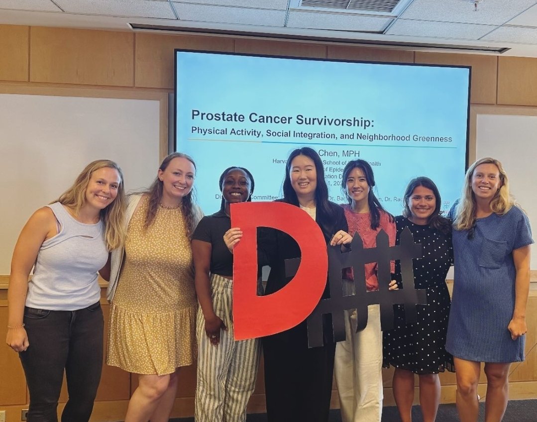Colleen McGrath (@mcgrath_cb) on Twitter photo Congrats to Dr. (!!) <a href="/naiyu_chen/">Naiyu Chen</a> on her PhD defense! An important and impressive body of work in cancer survivorship and epidemiology! So grateful our paths crossed at HSPH ❤ Congrats to Dr. (!!) <a href="/naiyu_chen/">Naiyu Chen</a> on her PhD defense! An important and impressive body of work in cancer survivorship and epidemiology! So grateful our paths crossed at HSPH ❤