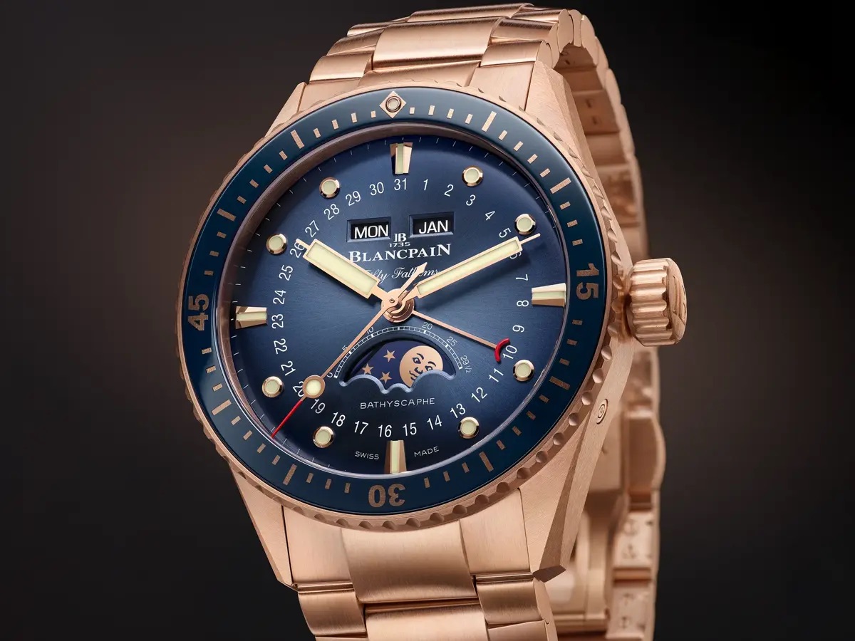 derelojes's tweet photo. Blancpain Bathyscaphe Quantième Complet y Chronographe Flyback en oro rojo por completo https://t.co/wWKMgLZuMl #blancpain #bathyscaphe #derelojes https://t.co/7Da7uttkfo