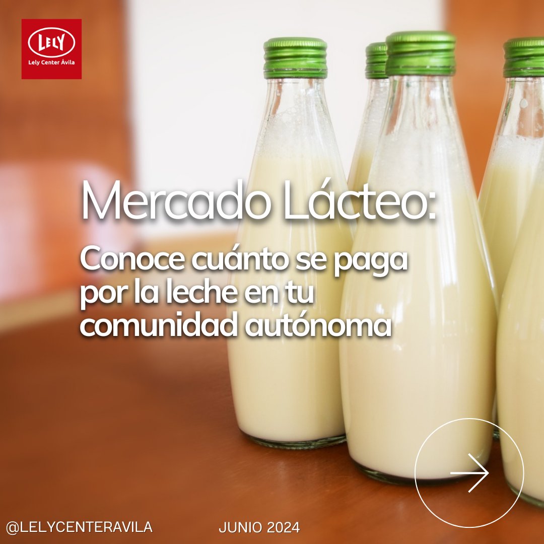 AvilaLely's tweet photo. El precio FEGA para el mes de junio en España se situó en 0,478 €/Ltr. de media. El País Vasco registró el precio más alto con 0,519 €/Ltr. y Galicia continúa con el más bajo y 0,456 €/Ltr.

#FEGA #lelycenteravila #lechedevaca #vacunodeleche https://t.co/bZa5Vozut6