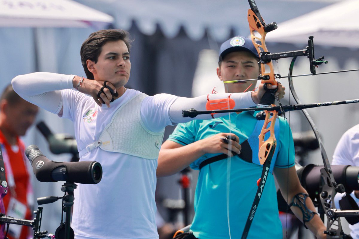 ¡A la siguiente ronda! 🇲🇽🏹

El arquero Matías Grande derrota 7-1 a Otgonbold Baatarkhuyag, de Mongolia, y avanza a los dieciseisavos de final en la prueba individual varonil de #Paris2024 #JuegosOlímpicos #OlympicGames #México
