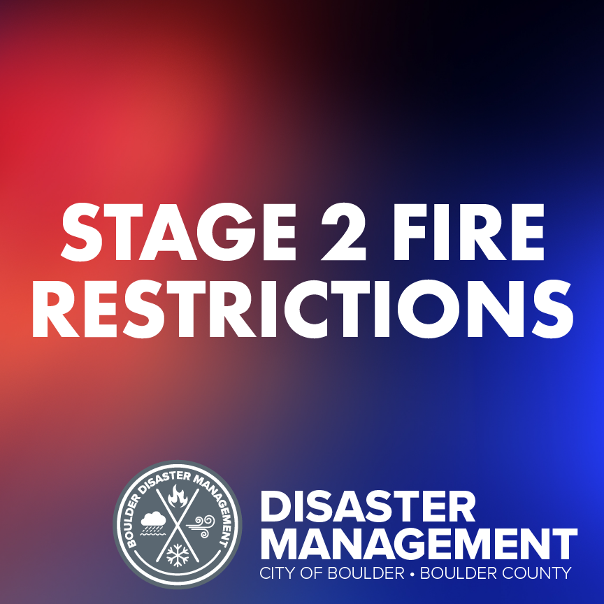 BoulderOEM's tweet photo. The Boulder County Sheriff’s Office has enacted Stage 2 fire restrictions effective immediately. All residents and visitors should use extreme caution with anything that could cause a spark or flame.
For more information and details, please visit https://t.co/1IxsQjVlFR. https://t.co/6ZtpjyZH5H