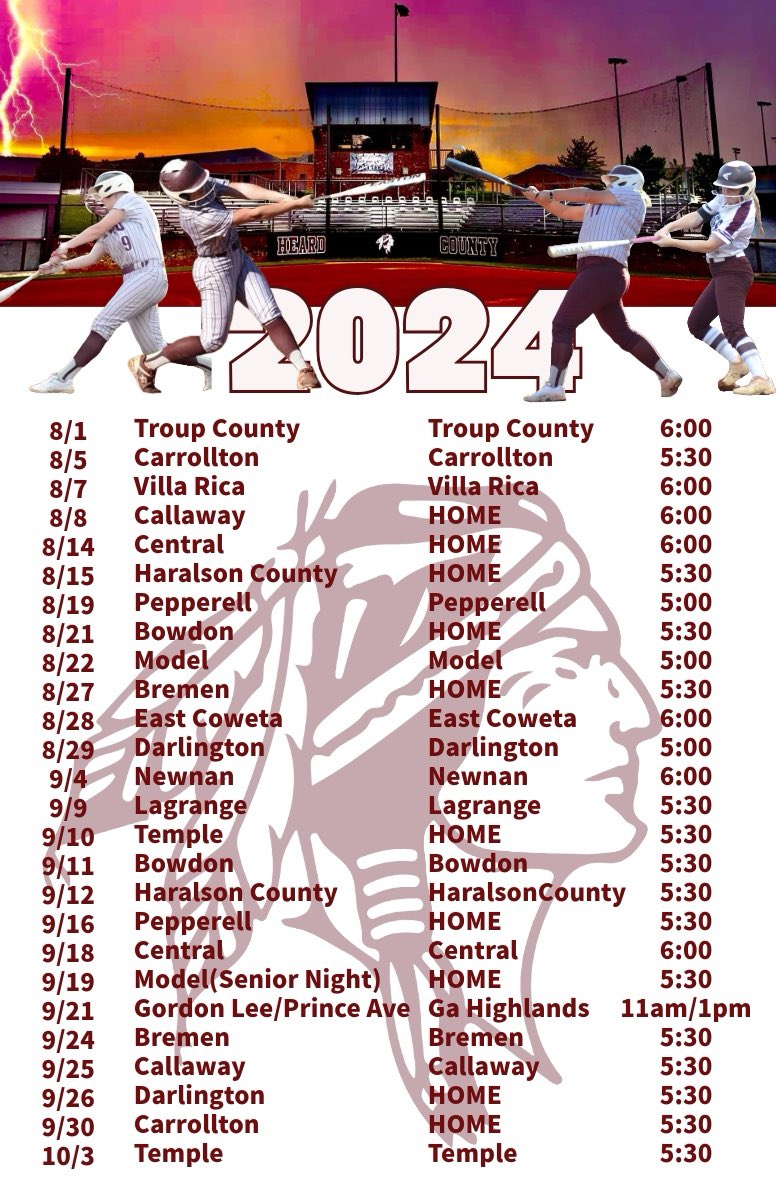 Ariauna_77's tweet photo. I’m so excited to step back on the field with these girls for my junior season! Go braves!!@HeardSoftball https://t.co/PZVFWMbx38
