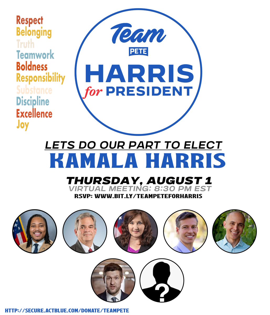AndiMc888's tweet photo. @kalpenn @KatrinaWTE @esquire @KamalaHarris @PeteButtigieg Hey Kal, we’d love if you could join us tonight! https://t.co/e0p1OHooDH