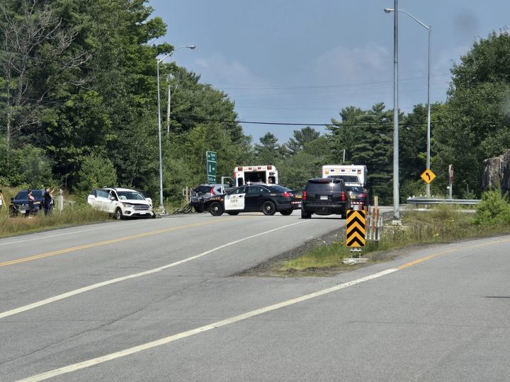 Muskoka411's tweet image. Collision : Hwy 518 to Hwy 400 n/b #Sequin #OPP are on scene - #TrafficAlert  
areyouhurt.ca 
Photo - Nick Kirkham