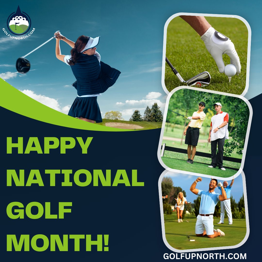 golfupnorthmi's tweet image. ⛳️ August is National Golf Month! ⛳️Ready to try something new? Many golf courses are offering special deals and events this month. Perfect time to learn or improve your game. Who&apos;s joining me on the greens? #NationalGolfMonth #LearnToGolf #GolfDeals