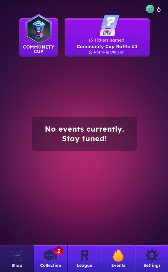 It's so quiet in the arena. An unusual sight, for sure!

It's been an incredible month! After many events, battles, victories, and champions fighting in the arena, we've arrived at the first raffle of our <a href="/BuildOnBeam/">Beam</a> Launch Pre-Party campaign.

50 new Rumbler NFTs will find a