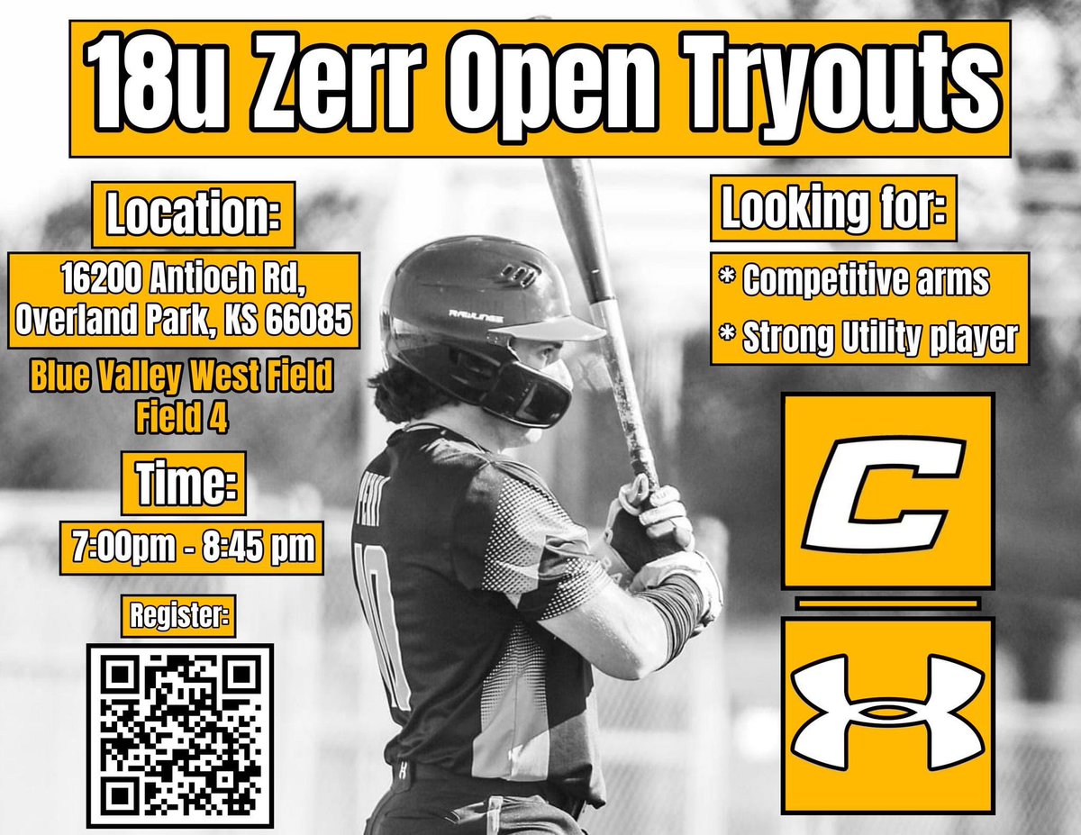 baseballCanesKC's tweet photo. 📣18u (2025) Reminder: tryouts tomorrow and come meet National Scouting Director, Mike Phelps. If you are an uncommitted pitcher looking for an opportunity to play in college, come nab the 1 of the 2 spots on our 18u team! #canesbaseball @thecanesgp @CanesBaseballKC https://t.co/h1qX1J9uXd