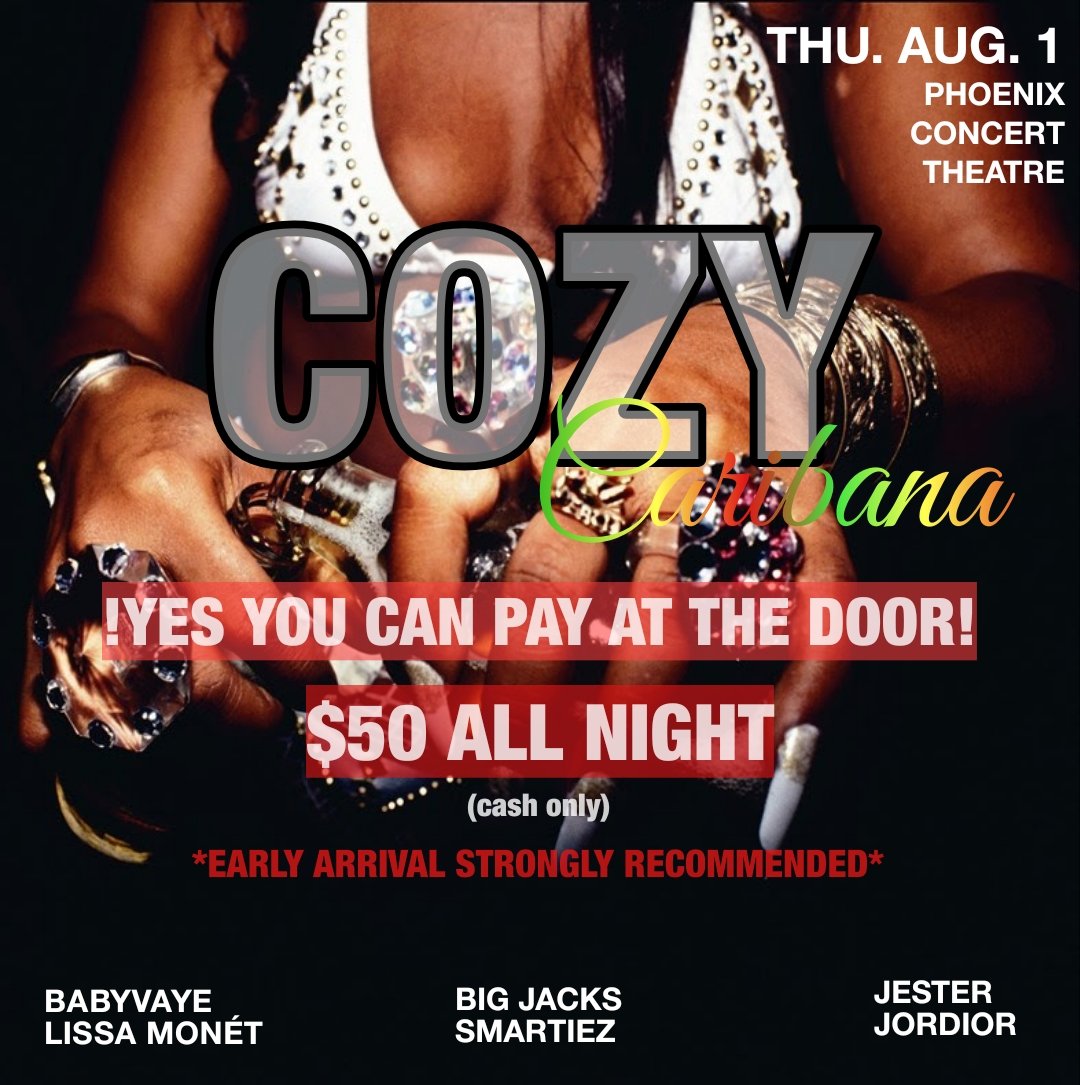 #COZYCARIBANA 07.31.25 tweet media