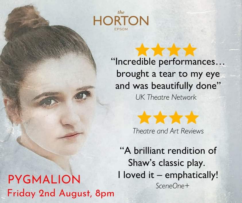 Next up, we make our triumphant return to <a href="/TheHortonEpsom/">TheHortonEpsom</a>, with our hit new show 'Pygmalion'.

We had such a great time performing Bouncers at this fantastic venue in 2022 and we can't wait to see you all this Friday

Hurry and book your tickets - thehortonepsom.org/events/pygmali…