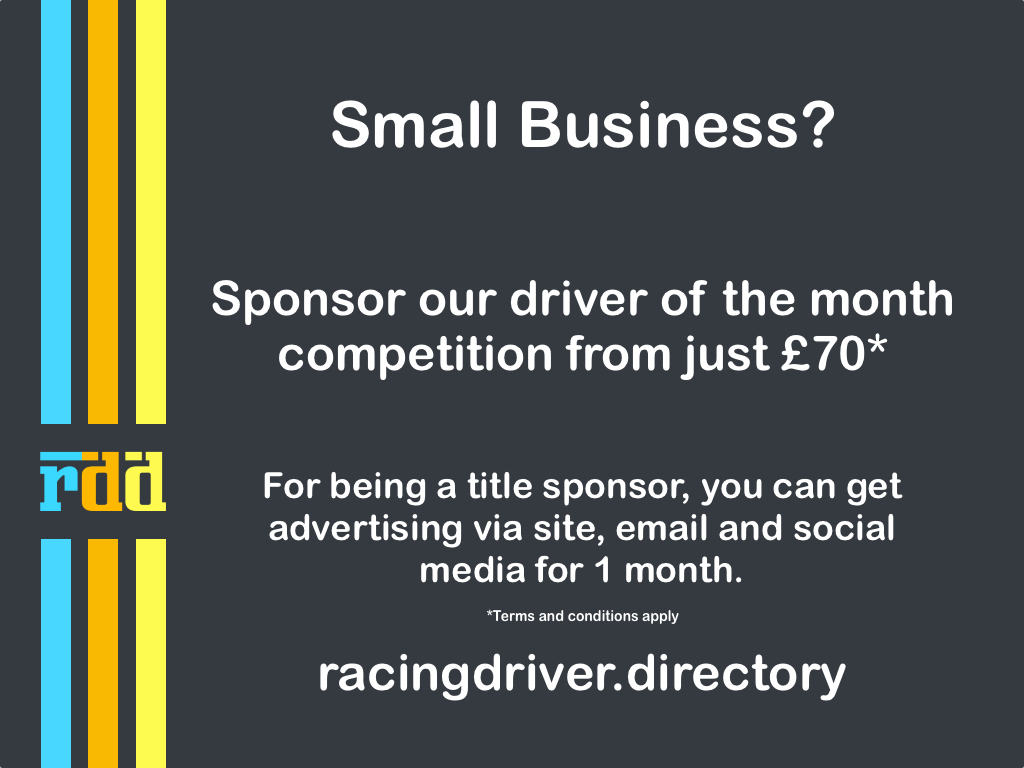 It's the first of the month so we are preparing for our August driver of the month. We are currently looking for a small business to sponsor the competition and help choose the winner* (T's &amp; C's apply).  Get in touch to get the ball rolling!