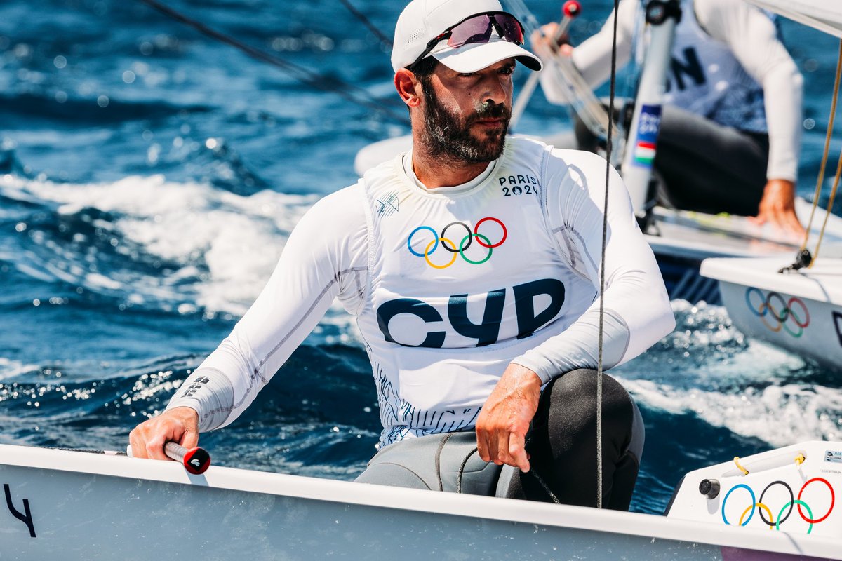 #Paris2024 - Day 1 ✅️

Score: 17-5
Overall: 6th

🗣 "You can't win a sailing event on the first day, but you can lose it. The fact that I made a lot of mistakes and came back, especially in the second race, makes me confident."

#PKteam #TeamCyprus 🇨🇾 ⛵️ 🌊

📷 <a href="/SailingEnergy/">Sailing Energy</a>