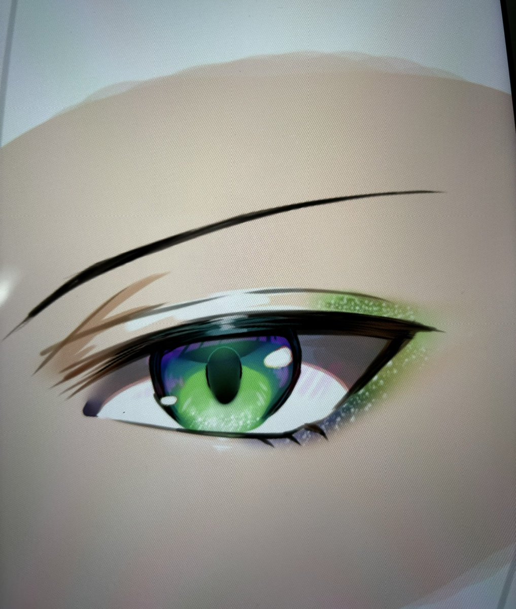 krdesu_12's tweet photo. これこそデータが来て欲しかった……
（結構うまくいったおめめ） https://t.co/XXUWoXS3S1