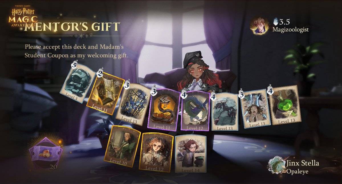 Jinnx_Star's tweet photo. I'm a mentor in Harry Potter: Magic Awakened. Join me at Hogwarts and let's gain rewards together: https://t.co/GTtatM1fdL https://t.co/EPQCmExZEN