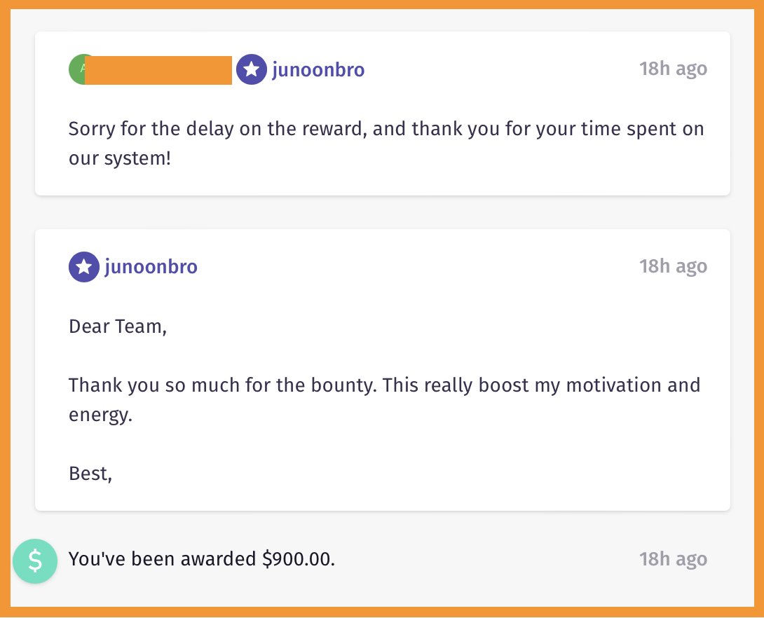 JunoonBro's tweet photo. ALHUMDULILLAH $900 for my HIGH severity IDOR submission! Remember, IDOR is not just about replacing IDs. Understand your target and its market purpose. If you don't find vulnerabilities on the first attempt, revisit.

#bugbountytip #cybersec #news #informationsecurity #infosec https://t.co/lD1v1Ynroh