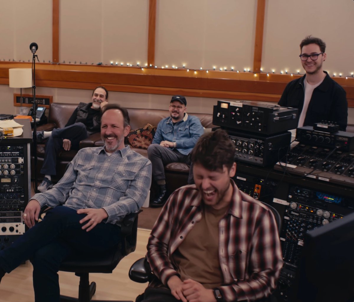 This is what happens to people when they work with <a href="/darrellthorp/">darrell thorp</a>  and <a href="/stevehill/">Steve Hill</a>  All smiles almost all the time. It’s good for your health. 😆

We documented the entire making of this record, and I sure as heck hope we get to share it with you one day.