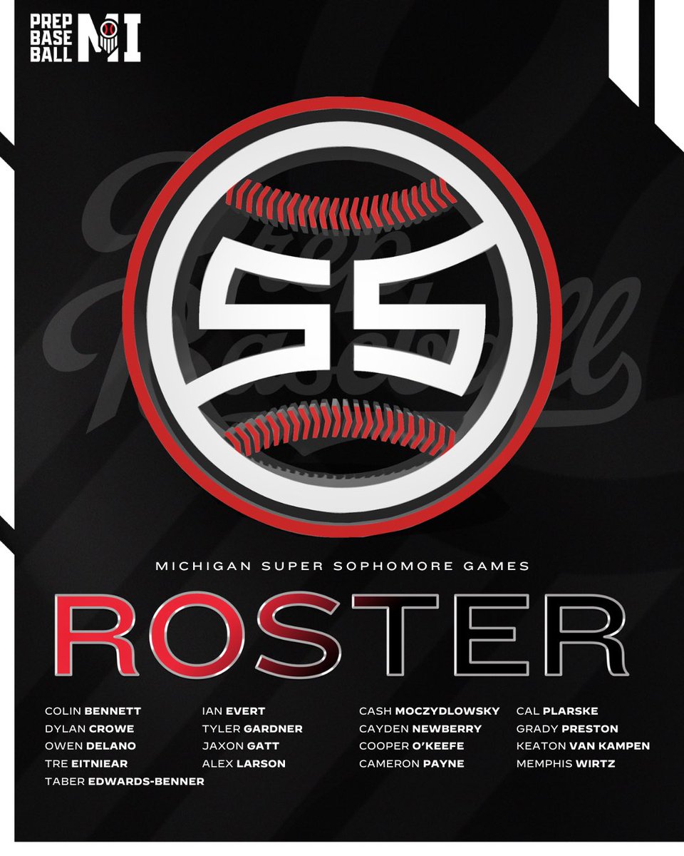 Prep Baseball Michigan (@prepbaseballmi) on Twitter photo ๐ด๐๐
๐๐๐๐ ๐บ๐๐๐๐ ๐บ๐๐๐๐๐๐๐๐ ๐ฎ๐๐๐๐
Kicking things off tomorrow โฐ
๐ <a href="/IndianaBase/">Indiana Baseball</a>
Take a look at the 2๏ธโฃ0๏ธโฃ2๏ธโฃ7๏ธโฃ grads who will be representing Michigan this week
#TeamMichigan | #MWSSG24 ๐ด๐๐
๐๐๐๐ ๐บ๐๐๐๐ ๐บ๐๐๐๐๐๐๐๐ ๐ฎ๐๐๐๐
Kicking things off tomorrow โฐ
๐ <a href="/IndianaBase/">Indiana Baseball</a>
Take a look at the 2๏ธโฃ0๏ธโฃ2๏ธโฃ7๏ธโฃ grads who will be representing Michigan this week
#TeamMichigan | #MWSSG24
