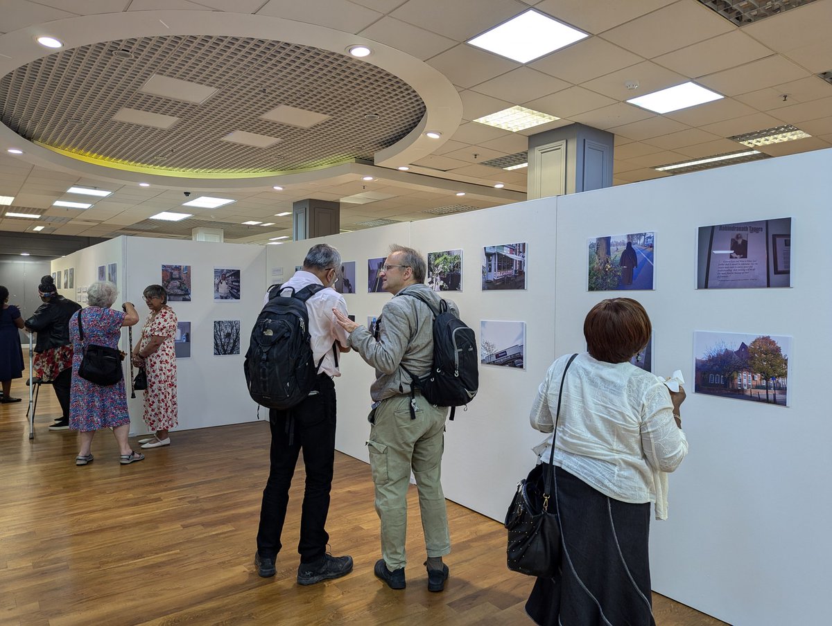 Victoria Cluley (@victoriacluley) on Twitter photo The <a href="/FrailtyEthncity/">Frailty&Ethnicity</a> study exhibition opening was a great success. It was so nice to catch up with participants and celebrate their generous contributions to the study. The exhibition is on until 8th. I'll be there tomorrow and Saturday. If you are in Leicester pop in and say hi. The <a href="/FrailtyEthncity/">Frailty&Ethnicity</a> study exhibition opening was a great success. It was so nice to catch up with participants and celebrate their generous contributions to the study. The exhibition is on until 8th. I'll be there tomorrow and Saturday. If you are in Leicester pop in and say hi.