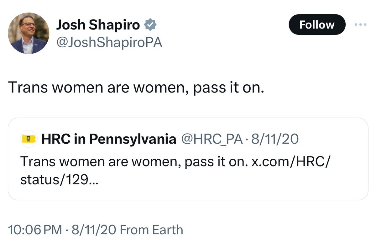 libsoftiktok's tweet image. Trans women are men, pass it on.