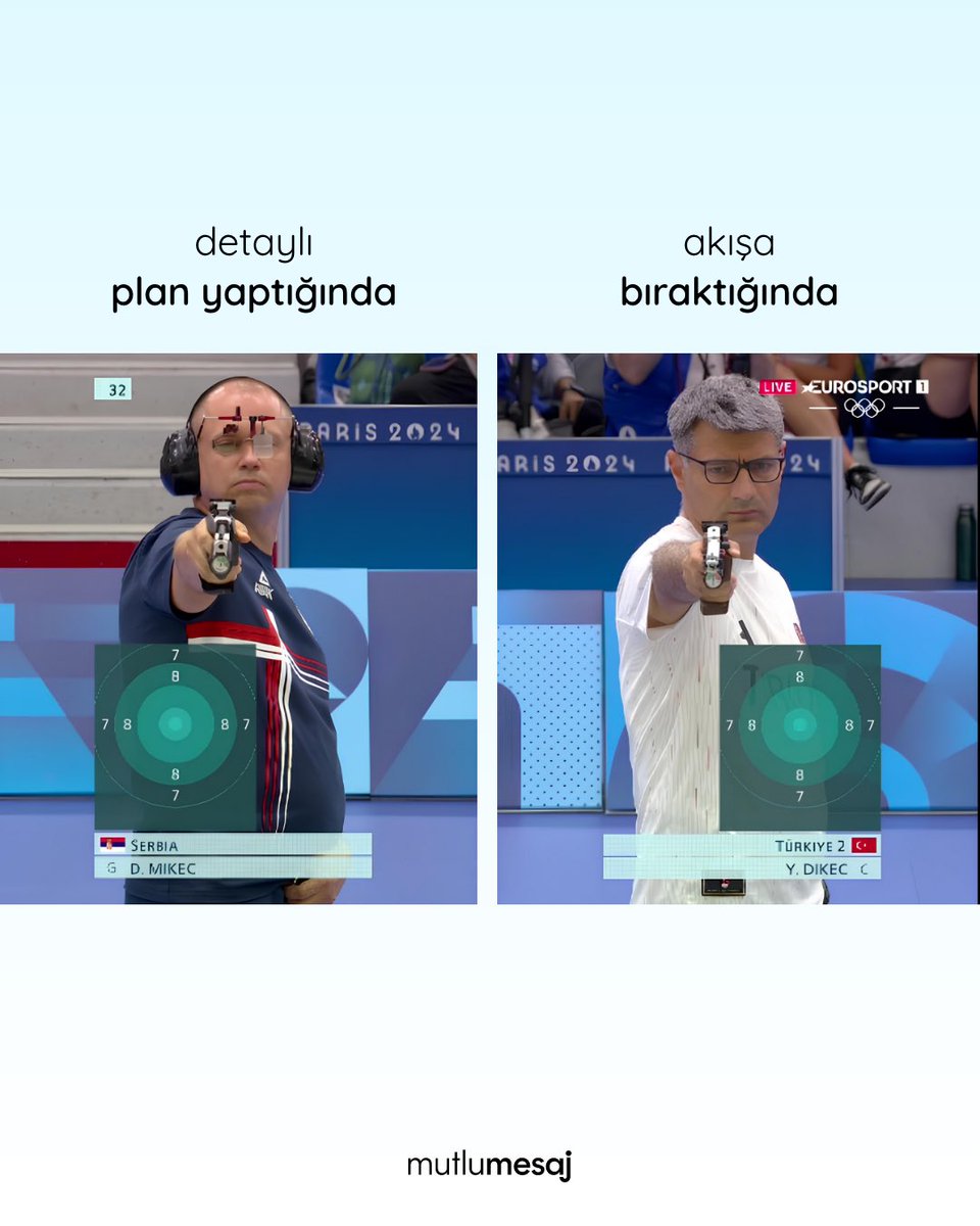 Bazen elin cebinde, gözün hedefte
olan biteni hayata bırakmak lazım…

😊 #YusufDikec