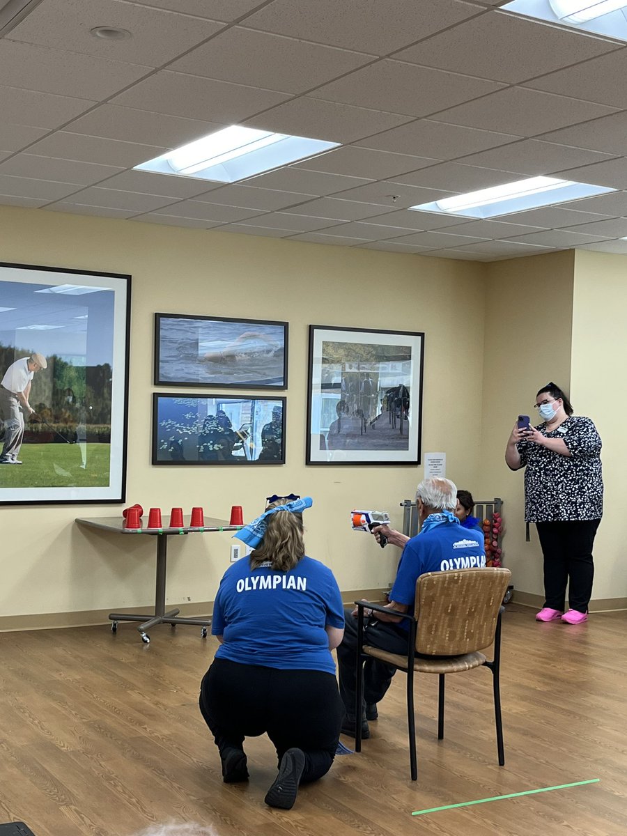 JennHartwick's tweet photo. So proud to be cheering on our resident athletes at the #SchlegelOlympics today @Taunton_Mills ! https://t.co/VqfBHdCcYJ