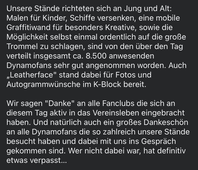 K_BLOCK_DYNAMO's tweet image. … am vergangenen Sonntag fand die offizielle Saisoneröffnung der SGD im Rudolf-Harbig-Stadion statt. Bedauerlicherweise gab es diesmal kein großes Testspiel zur Generalprobe. Dafür war die aktive Fanszene aber zum ersten Mal mit eigenen Ständen am Start. 

#sgd1953 #dynamoland